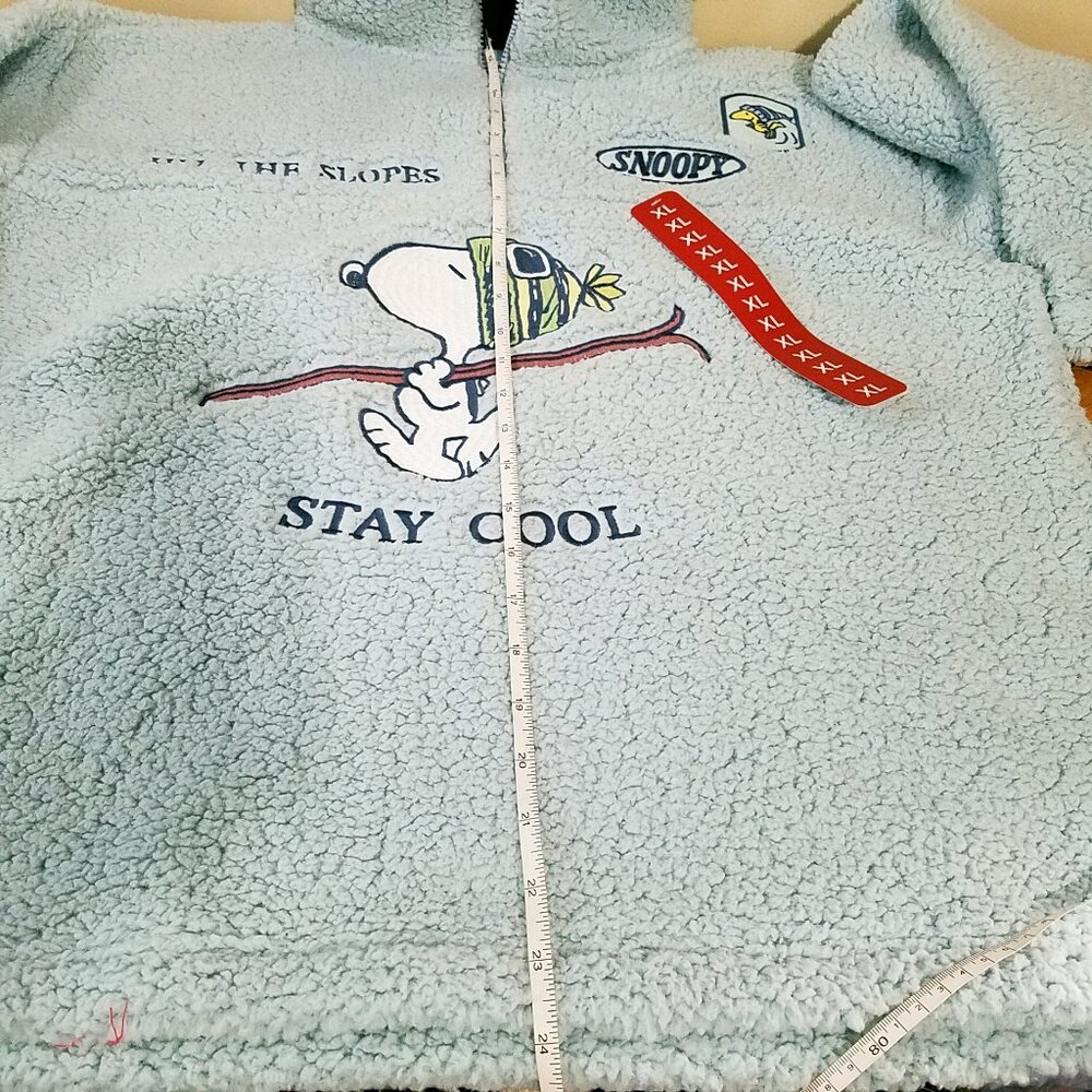 Character Light Blue Sherpa Pullover – Women’s XL – Cozy Winter Fleece – NWT - Picture 7 of 15
